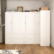 Mirror Door And Stainless Steel Body Combination Wardrobe Cabinet For Home