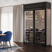 For Basement SS304 Stainless Steel Freestanding Wine Rack With Anti-scratch Surface And Humidity Tray