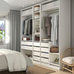 Built-in Ironing Board Combination Stainless Steel Wardrobe For Master Room