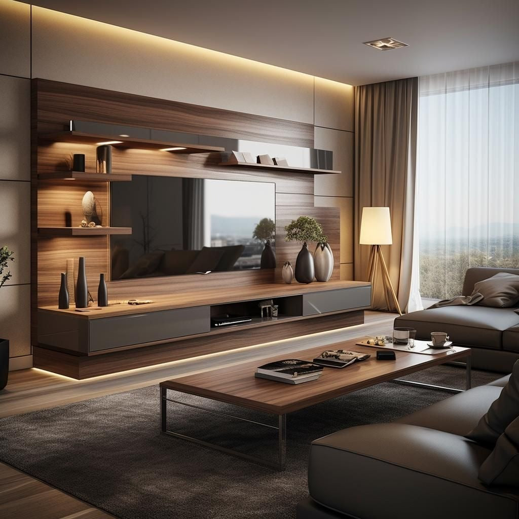 Decorative Frame SS304 Stainless Steel TV Cabinet Floor Standing For Family Room