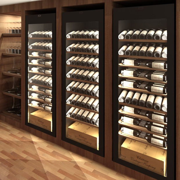 Wine Glass Holder 304 Stainless Steel Freestanding Wine Storage Cabinet For Apartment