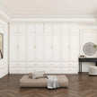 Custom Height Walk-in Stainless Steel Wardrobe For Bedroom Dressing Area