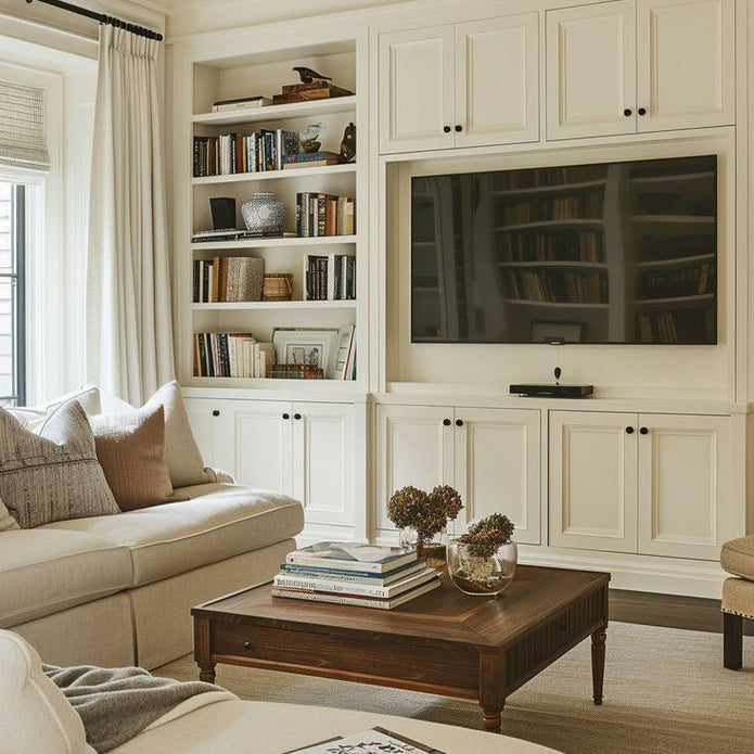 304 Stainless Steel TV Cabinet Built-In With Game Storage For Living Room