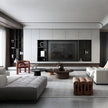 For Family Room Anti-fade Finish Stainless Steel TV Cabinet Built-In