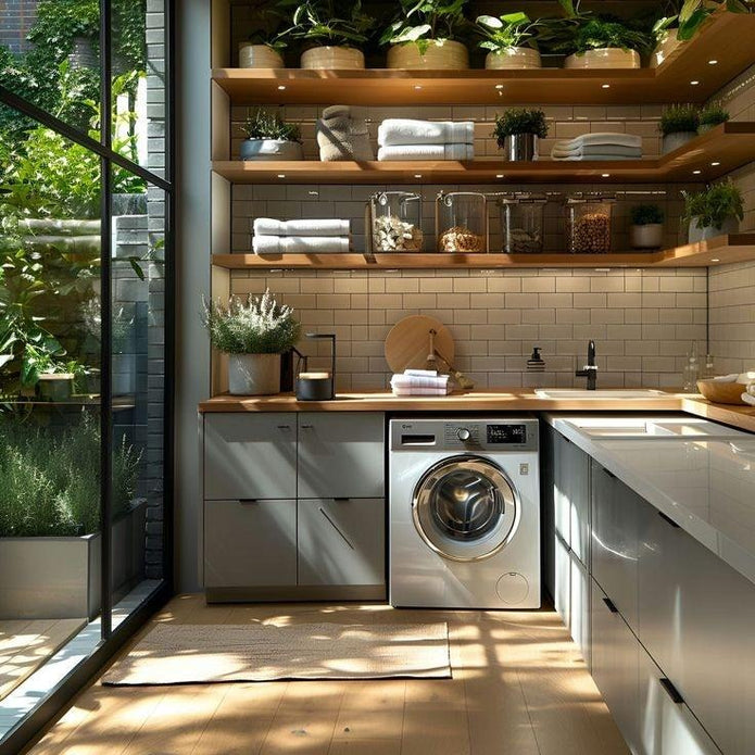 Anti Fade Stainless Steel Balcony Cabinet With Drawer Organizer