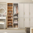 LED Strip Lights Walk-in Stainless Steel Wardrobe For Home Dressing Room