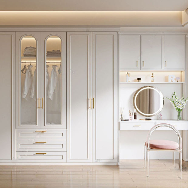 Jewelry Tray Drawer Built-in Stainless Steel Wardrobe For Home Bedroom