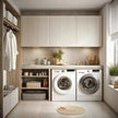 Hanging Hooks Stainless Steel Balcony Cabinet With Double Doors