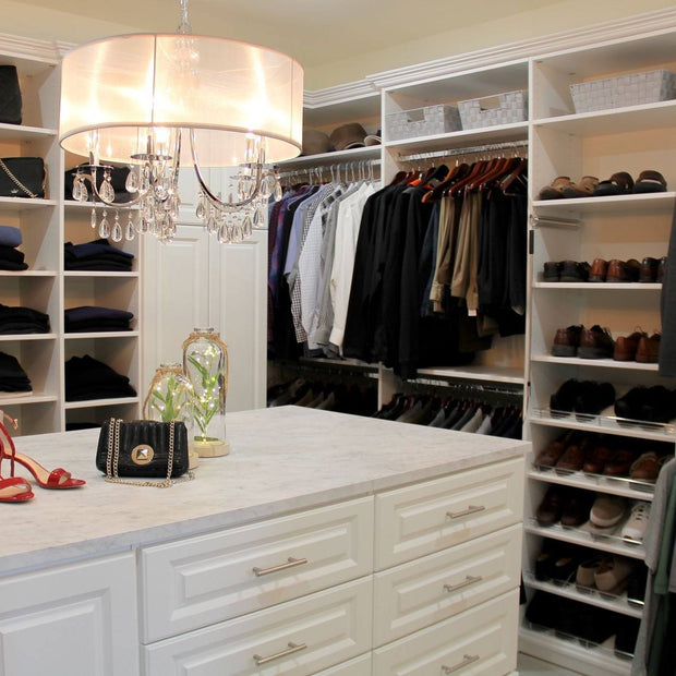 Dust-proof Seals Walk-in Stainless Steel Wardrobe For Apartment Bedroom