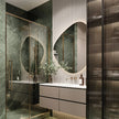 High End Wall Hung SS304 Stainless Steel Bathroom Cabinets And Vanities Recycle Multi Functional