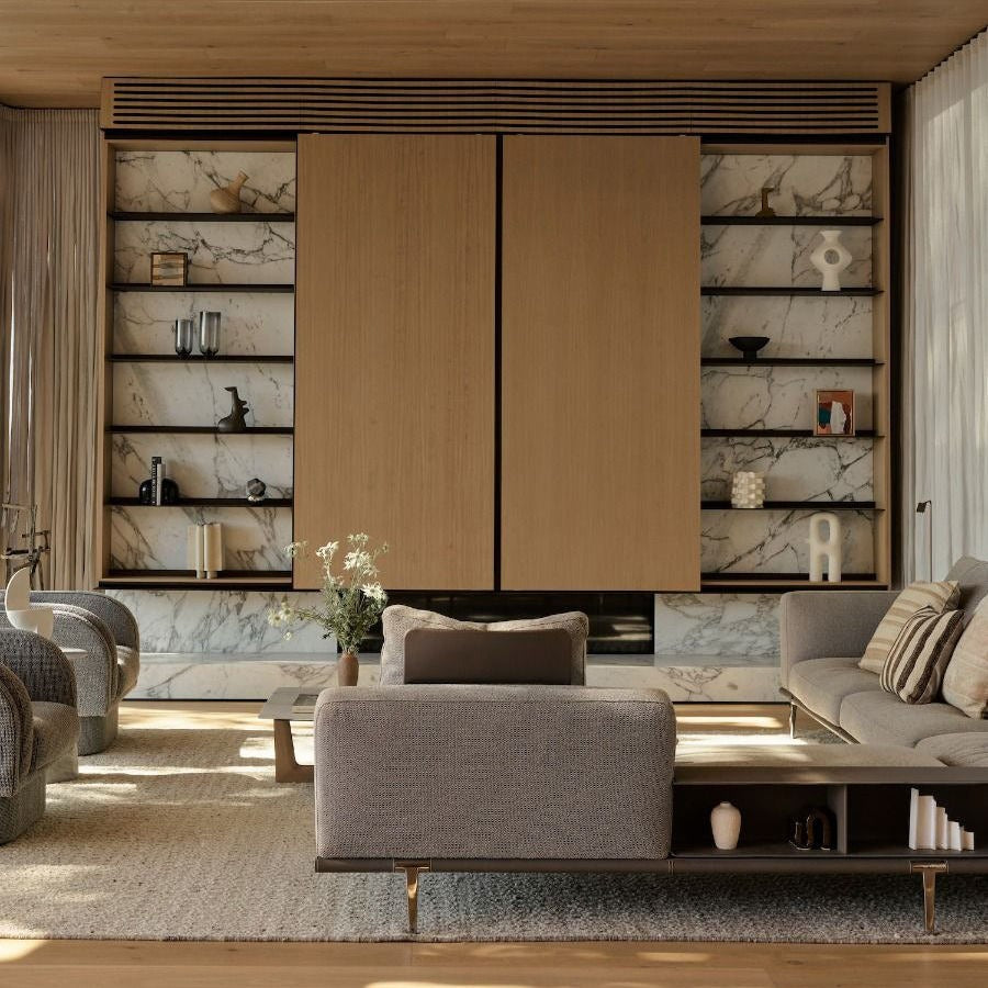 304 Stainless Steel TV Cabinet Built-In With Media Tray For Family Room