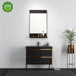 For Washrooms Floor Mounted Stainless Steel Bathroom Cabinet Waterproof Modern