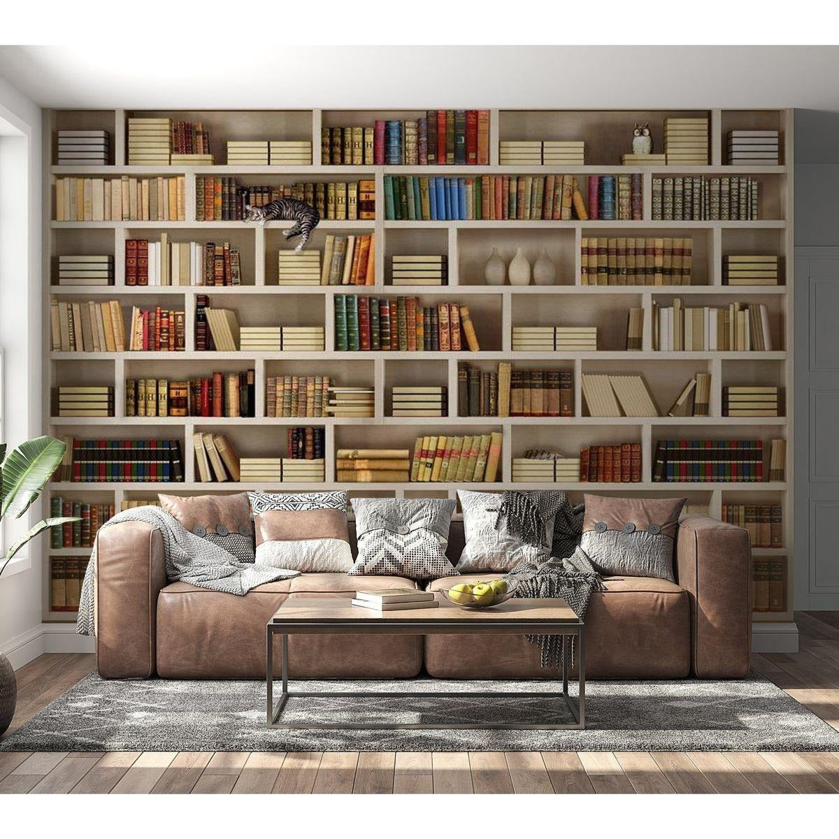 Built-in SS304 Stainless Steel Bookshelf With Minimalist Design For Modern Home