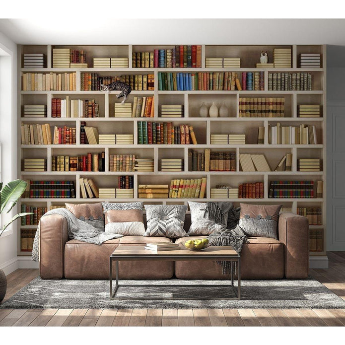 Built-in SS304 Stainless Steel Bookshelf With Minimalist Design For Modern Home