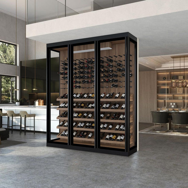 Wine Glass Holder 304 Stainless Steel Freestanding Wine Storage Cabinet For Apartment