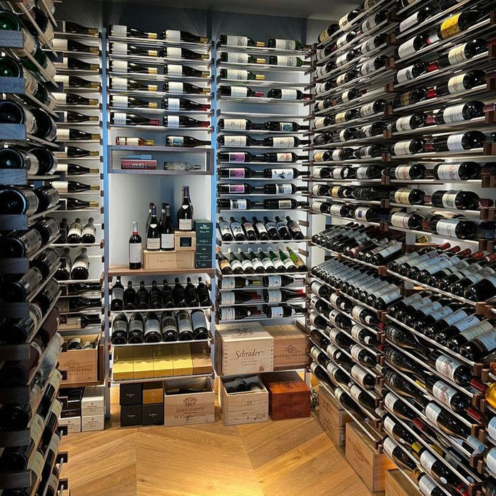 For Living Room Stainless Steel Wine Cellar Wine Storage Cabinet With Energy-efficient Ventilation