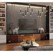 For Family Room Media Storage SS304 Stainless Steel TV Cabinet Built-In