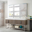 Anti Deformation Floor Mounted SS304 Stainless Steel Bathroom Vanity Cabinet For Small Bathrooms
