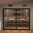 For Basement SS304 Stainless Steel Built-in Wine Rack With Anti-scratch Surface