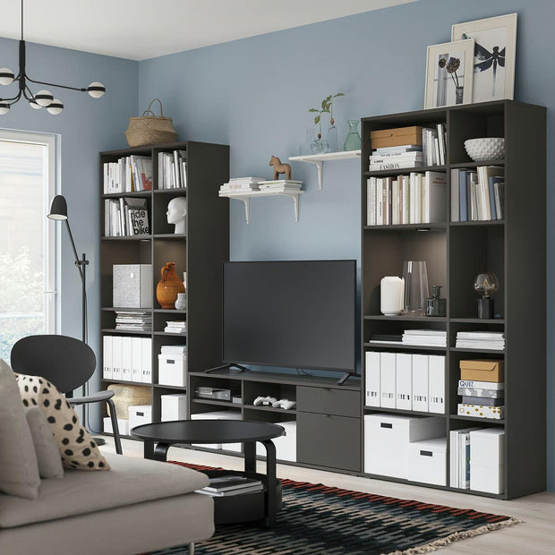 304 Stainless Steel TV Cabinet Floor Standing With Cable Hideaway For Family Room