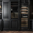 Frost-free Design SS304 Stainless Steel Freestanding Wine Rack For Dining Room With Drawer