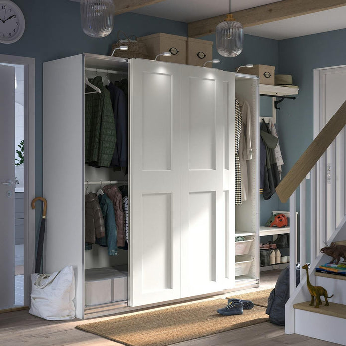 Shoe Zone Integration Combination Stainless Steel Wardrobe For Bedroom