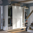 Shoe Zone Integration Combination Stainless Steel Wardrobe For Bedroom
