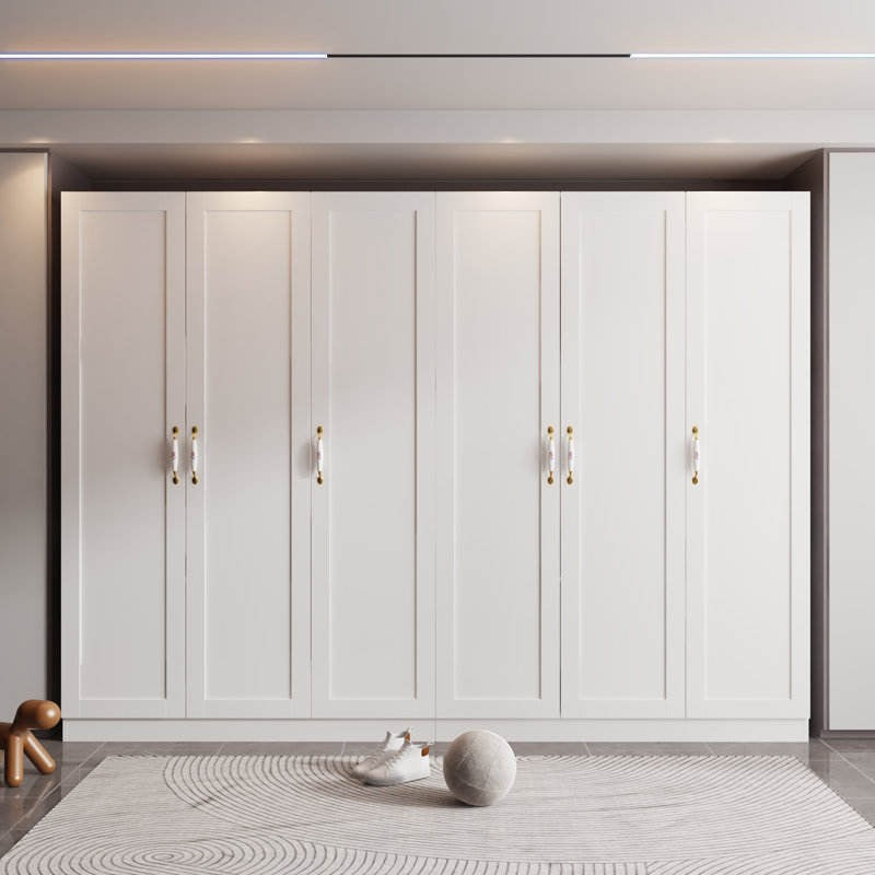 Multi-zone Storage Combination Stainless Steel Wardrobe For Master Bedroom