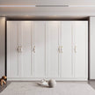 Multi-zone Storage Combination Stainless Steel Wardrobe For Master Bedroom