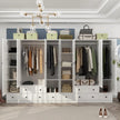 Drawer Dividers Combination Stainless Steel Wardrobe For Bedroom