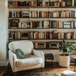 Space-saving Built-in 304 Stainless Steel Bookshelf For Apartment Study