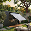 High End Luxury SS304 Stainless Steel Outdoor Kitchen With Closable Shed High Temperature Resistant